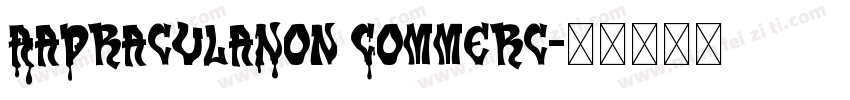 AaDraculaNon Commerc字体转换